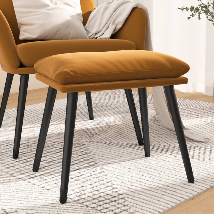 Fotpall 45X29,5X35 Cm Sammet