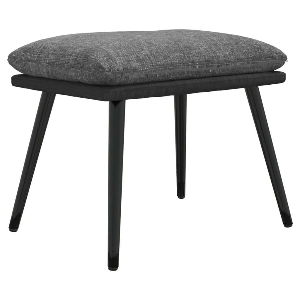 Fotpall 45X29,5X35 Cm Tyg Och Konstläder