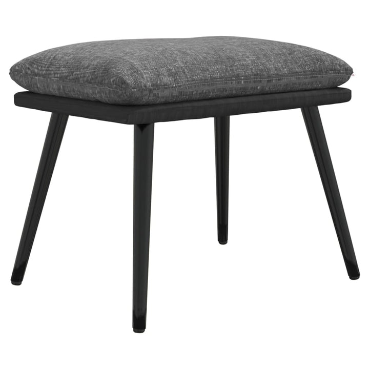 Fotpall 45X29,5X35 Cm Tyg Och Konstläder