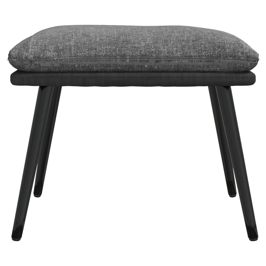 Fotpall 45X29,5X35 Cm Tyg Och Konstläder