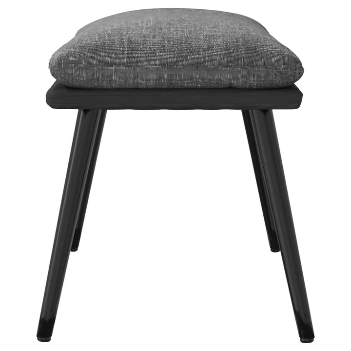 Fotpall 45X29,5X35 Cm Tyg Och Konstläder