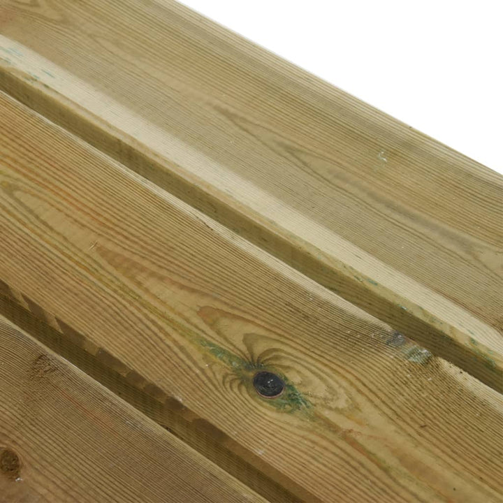 Trädgårdsbänk 110 Cm Massiv Impregnerad Furu