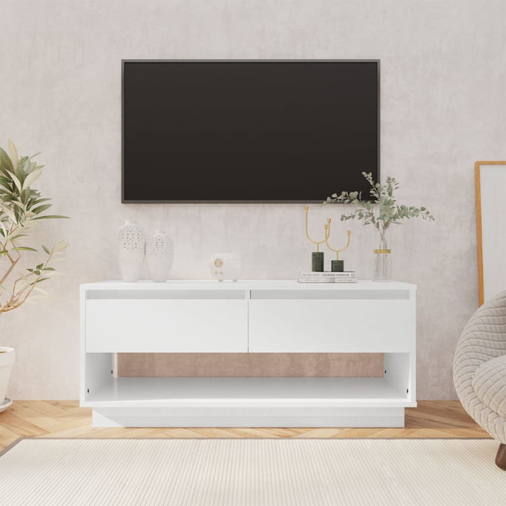Tv-Bänk 102X41X44 Cm Konstruerat Trä