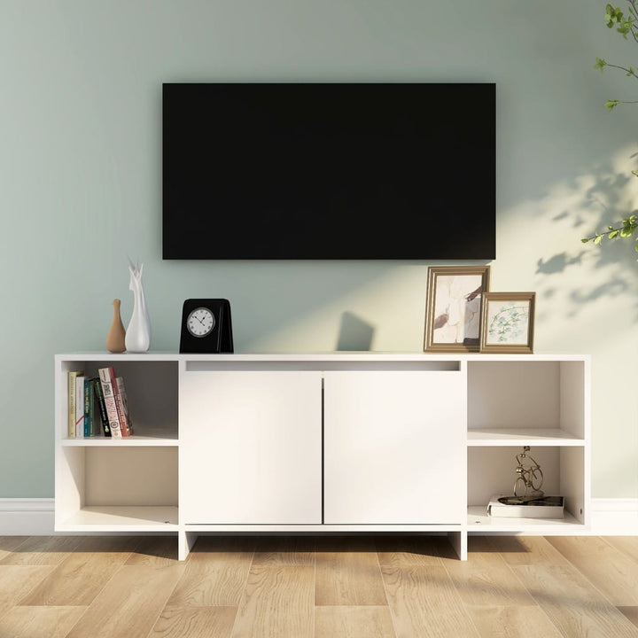 Tv-Bänk Åldrat Trä 130X35X50 Cm Konstruerat Trä