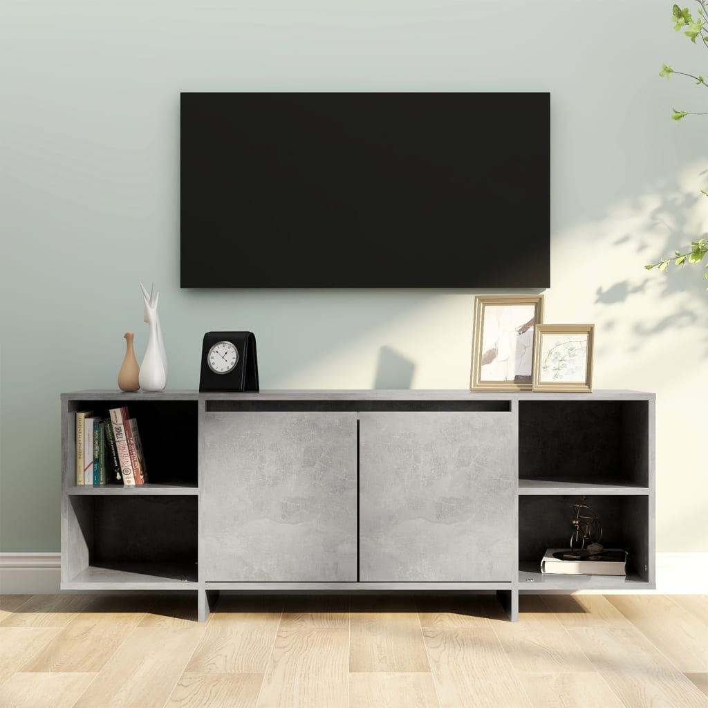Tv-Bänk Åldrat Trä 130X35X50 Cm Konstruerat Trä