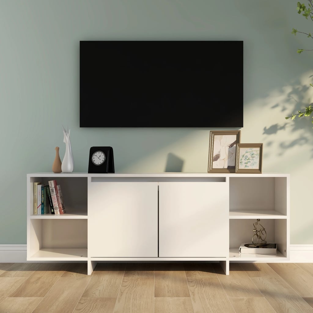 Tv-Bänk Åldrat Trä 130X35X50 Cm Konstruerat Trä