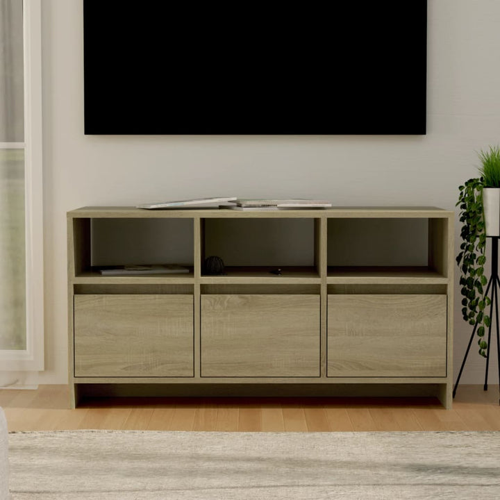 Tv-Bänk 102X37,5X52,5 Cm Konstruerat Trä