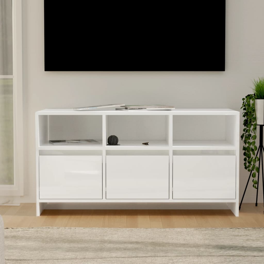 Tv-Bänk 102X37,5X52,5 Cm Konstruerat Trä