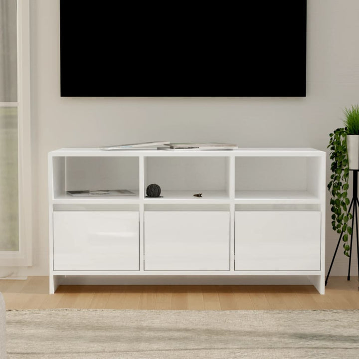 Tv-Bänk 102X37,5X52,5 Cm Konstruerat Trä