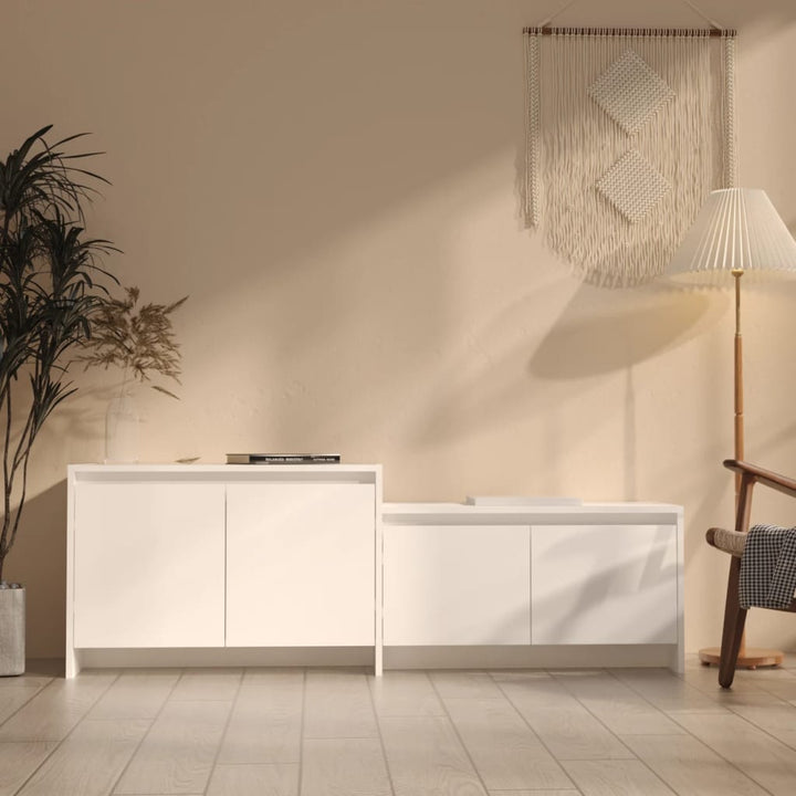 Tv-Bänk 146,5X35X50 Cm Konstruerat Trä