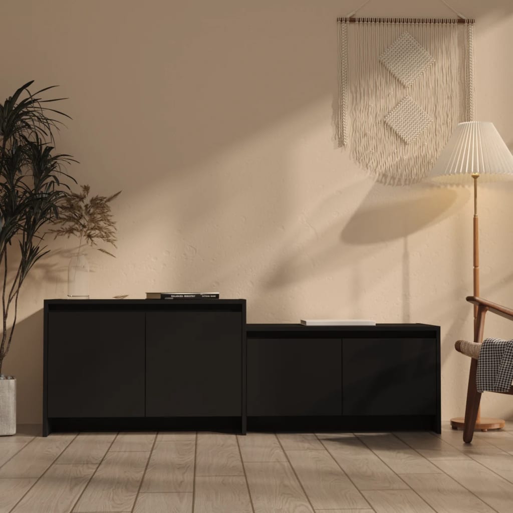 Tv-Bänk 146,5X35X50 Cm Konstruerat Trä