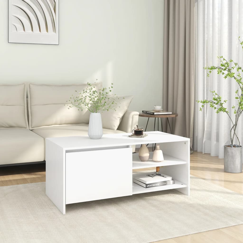 Soffbord Sonoma-Ek 102X50X45 Cm Konstruerat Trä