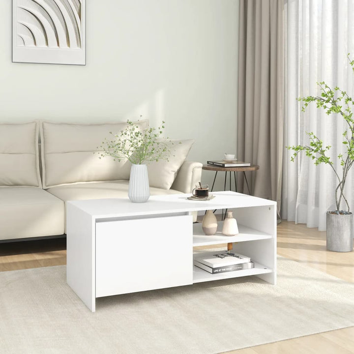 Soffbord Sonoma-Ek 102X50X45 Cm Konstruerat Trä