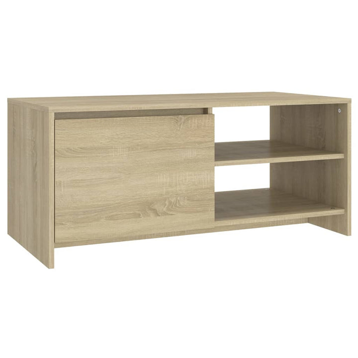 Soffbord Sonoma-Ek 102X50X45 Cm Konstruerat Trä
