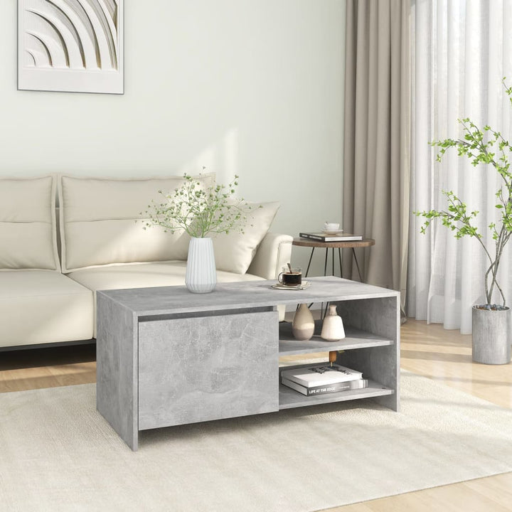 Soffbord Sonoma-Ek 102X50X45 Cm Konstruerat Trä
