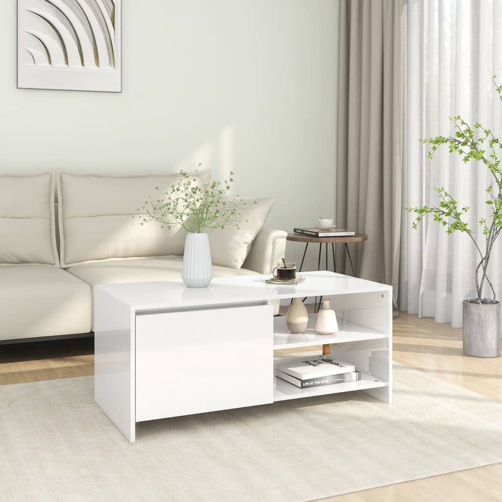 Soffbord Sonoma-Ek 102X50X45 Cm Konstruerat Trä