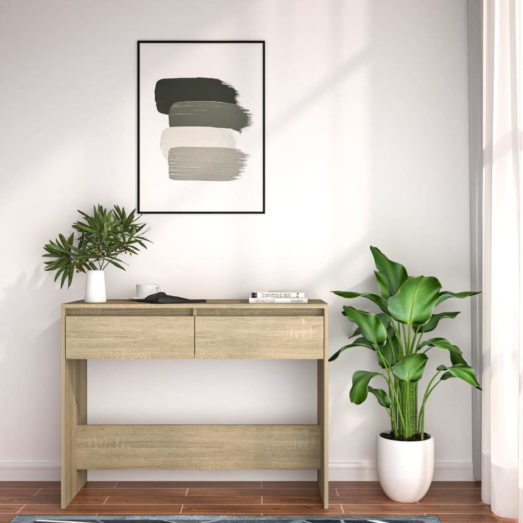 Konsolbord 100X35X76,5 Cm Konstruerat Trä
