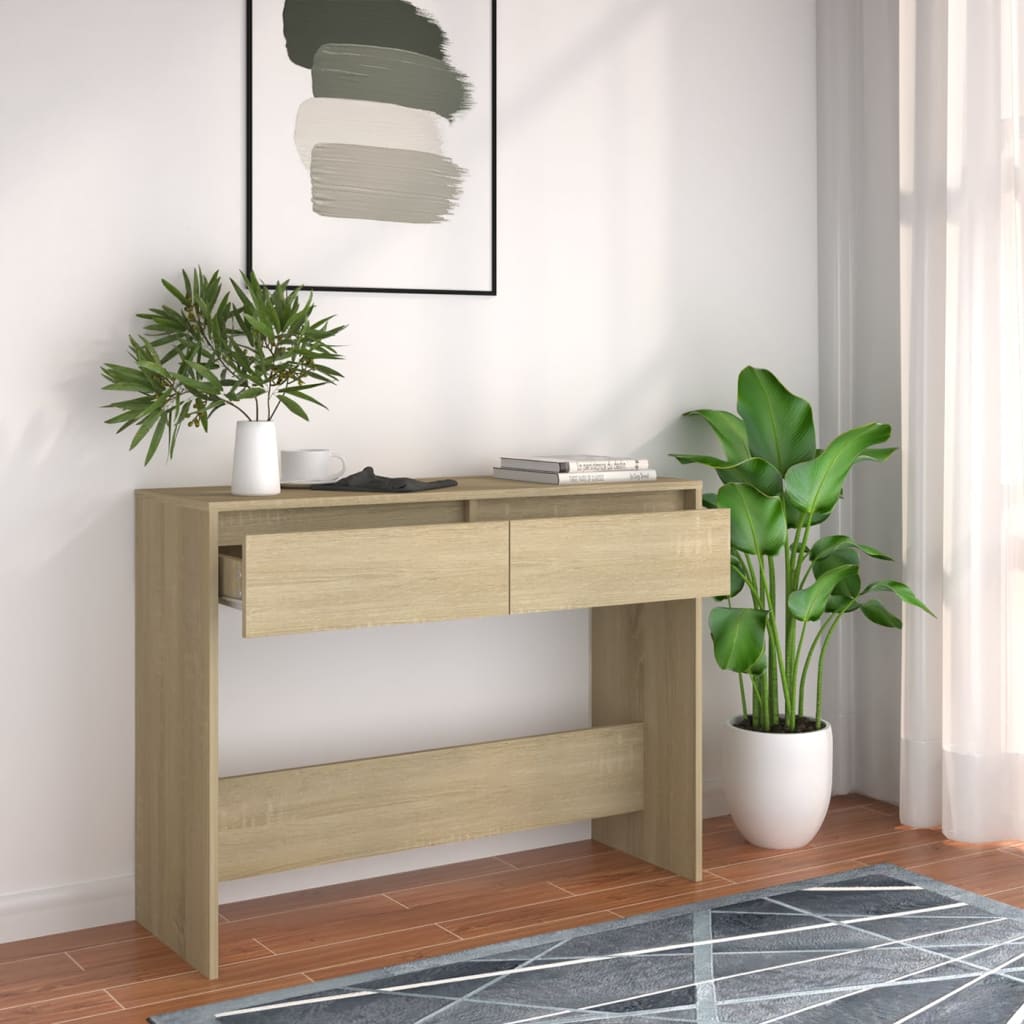 Konsolbord 100X35X76,5 Cm Konstruerat Trä