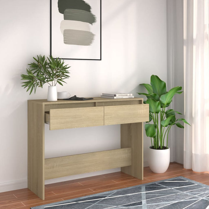 Konsolbord 100X35X76,5 Cm Konstruerat Trä