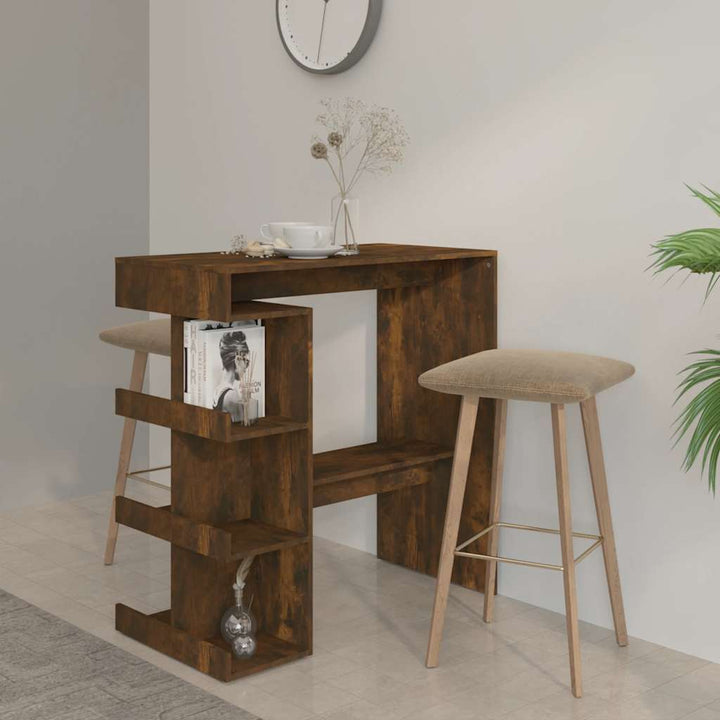 Barbord Med Hyllor 100X48X101,5 Cm