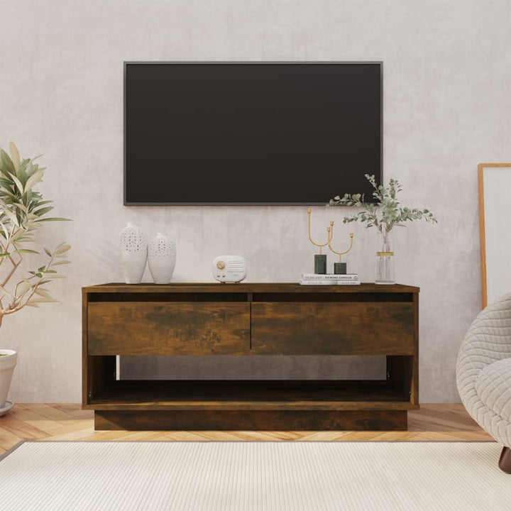 Tv-Bänk 102X41X44 Cm Konstruerat Trä
