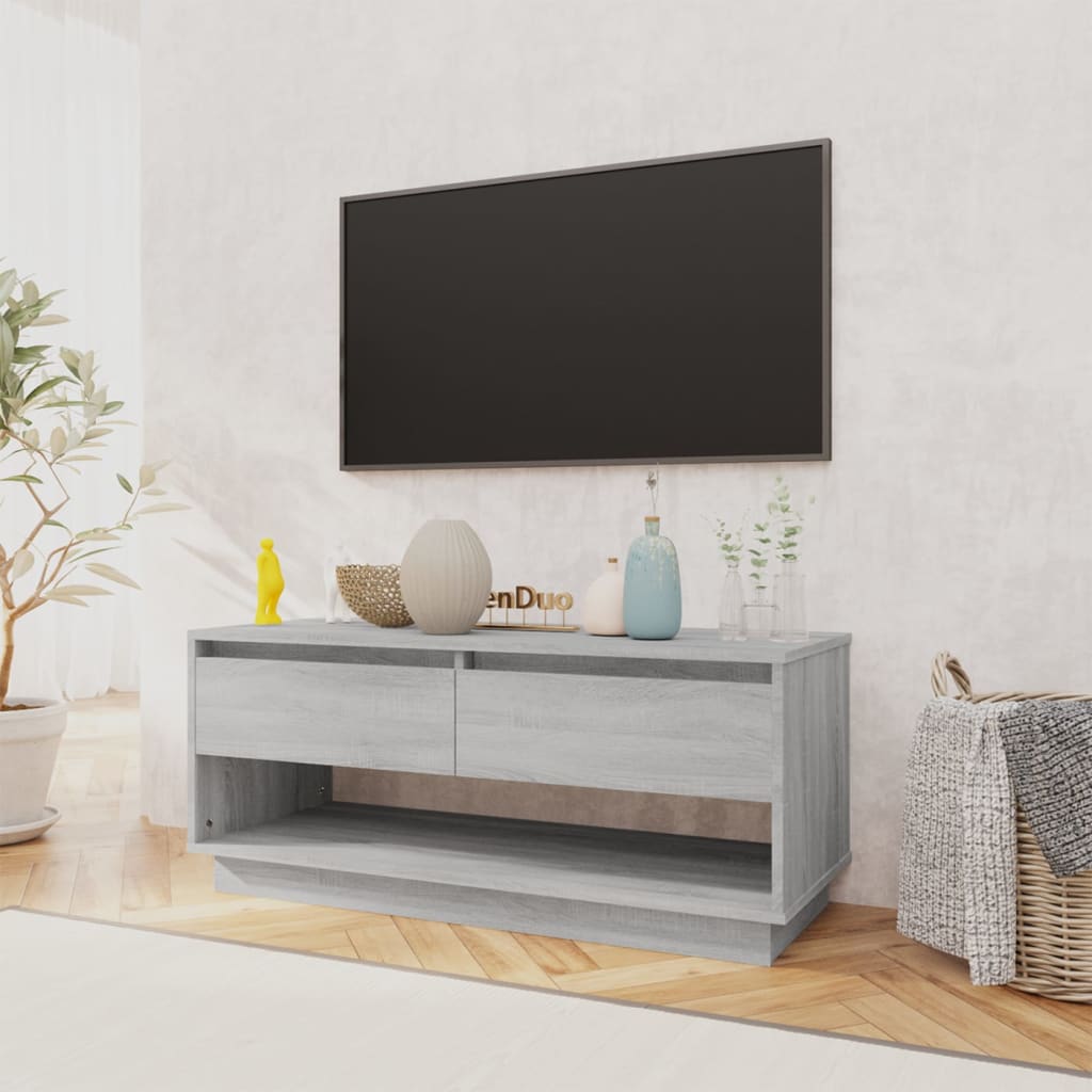 Tv-Bänk 102X41X44 Cm Konstruerat Trä
