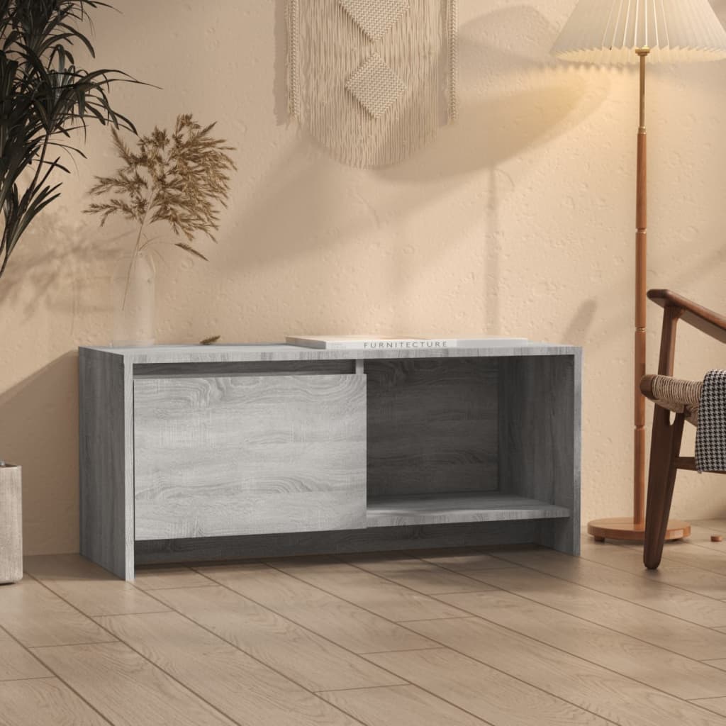 Tv-Bänk 90X35X40 Cm Konstruerat Trä