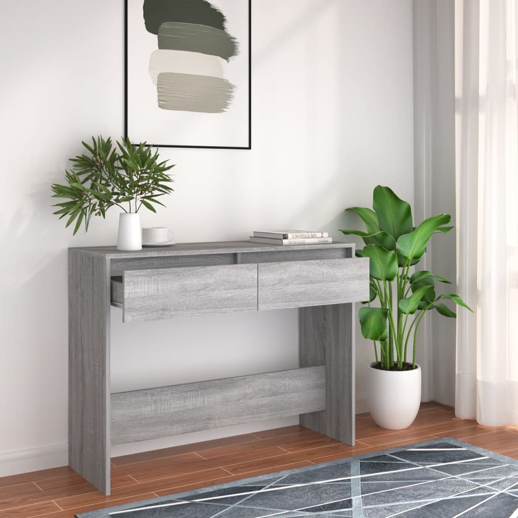 Avlastningsbord Åldrat Trä 100X35X76,5 Cm Konstruerat Trä