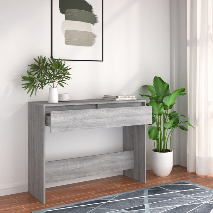 Avlastningsbord Åldrat Trä 100X35X76,5 Cm Konstruerat Trä