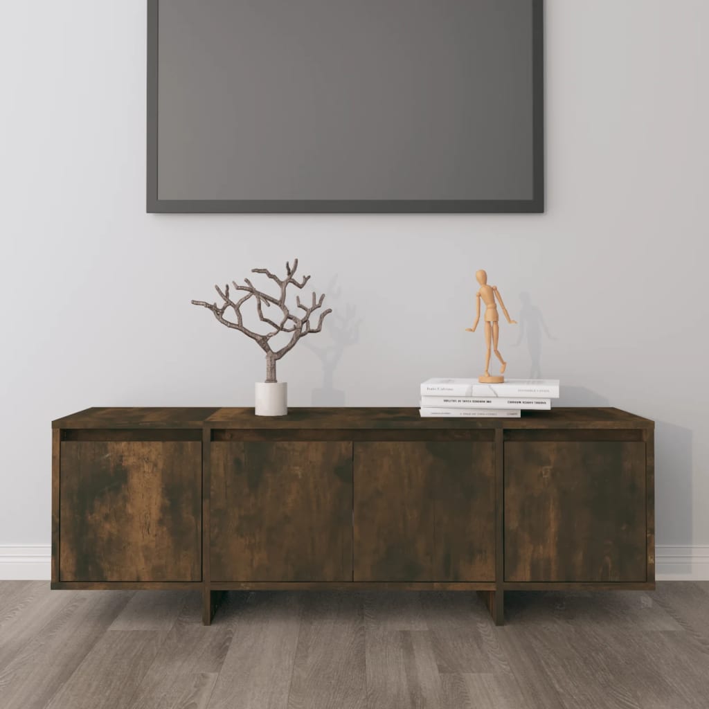 Tv-Bänk Åldrat Trä 120X30X40,5 Cm Konstruerat Trä