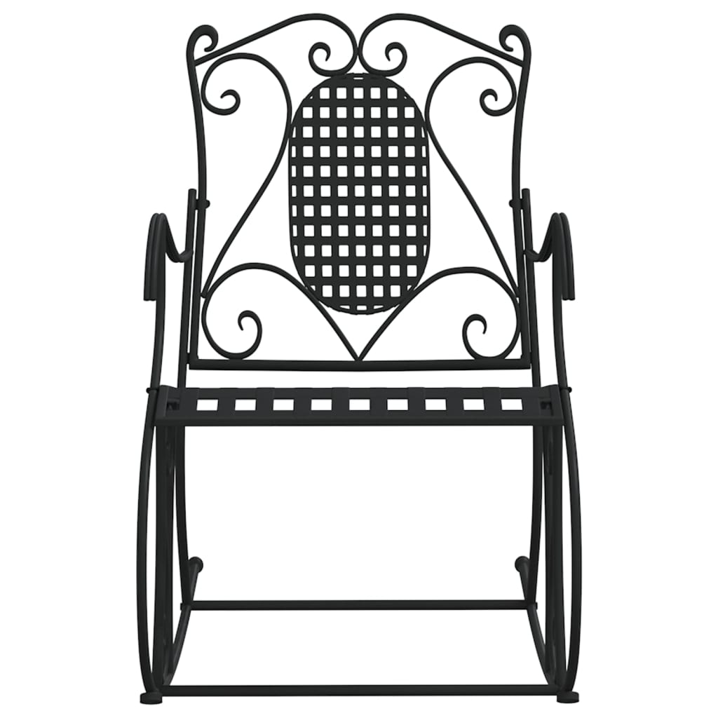 Gungbänk 84 Cm Svart Stål