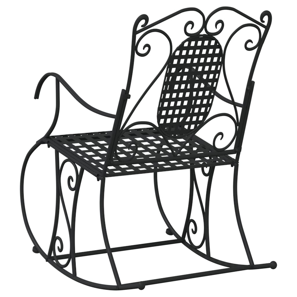 Gungbänk 84 Cm Svart Stål