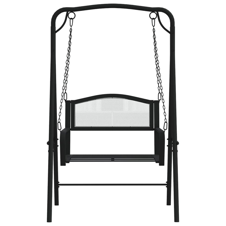 Hammock 124 Cm Svart Stål
