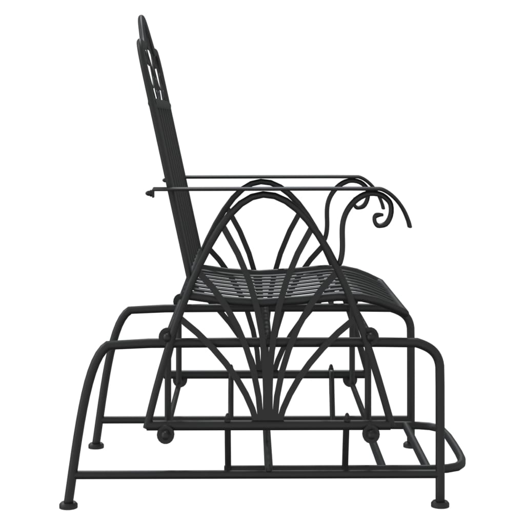 Gungbänk 61 Cm Svart Stål