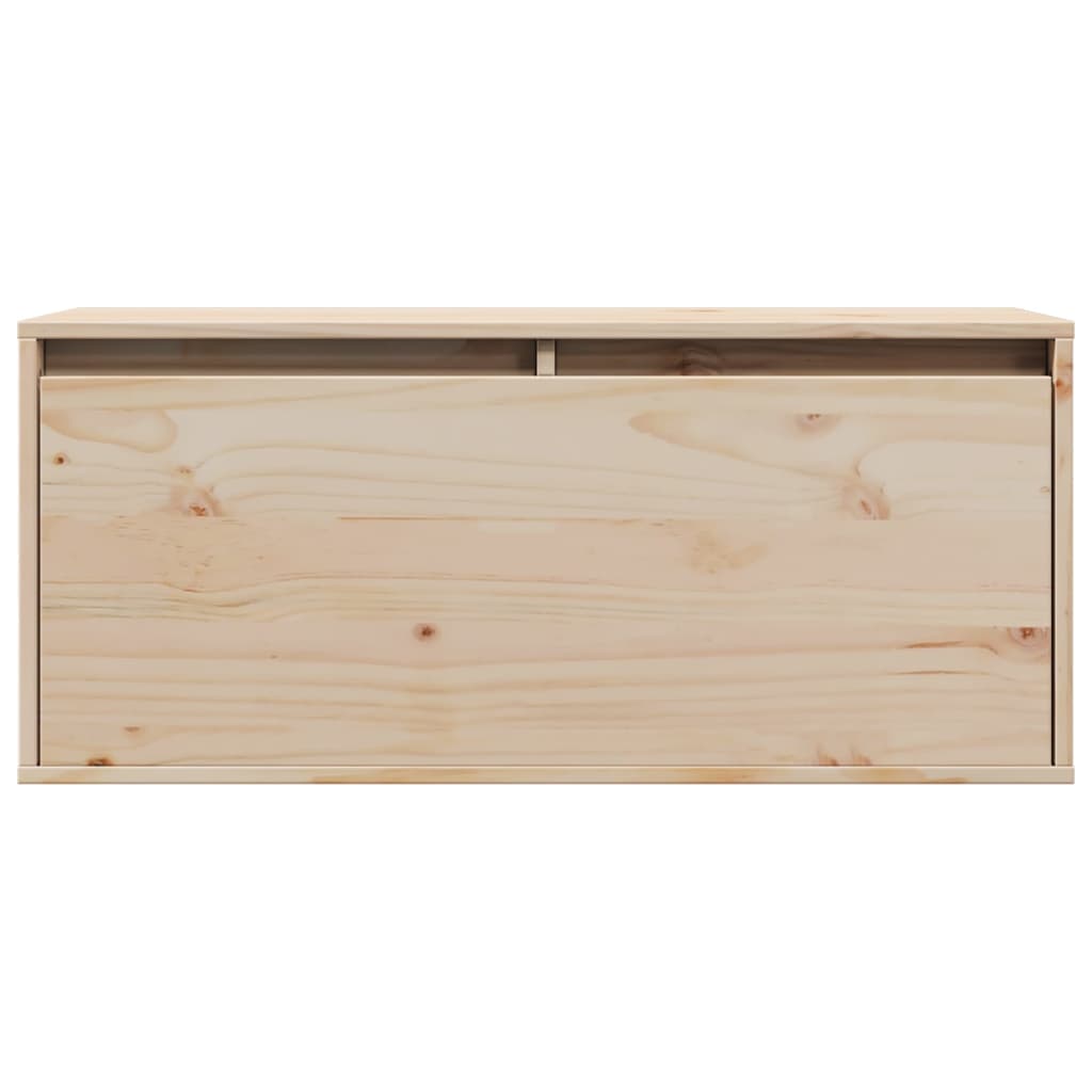 Väggskåp 80X30X35 Cm Massiv Furu