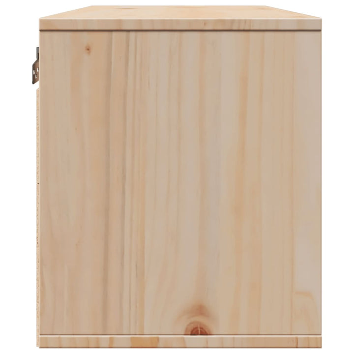 Väggskåp 80X30X35 Cm Massiv Furu
