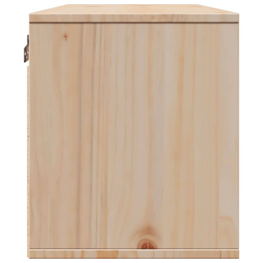 Väggskåp 80X30X35 Cm Massiv Furu