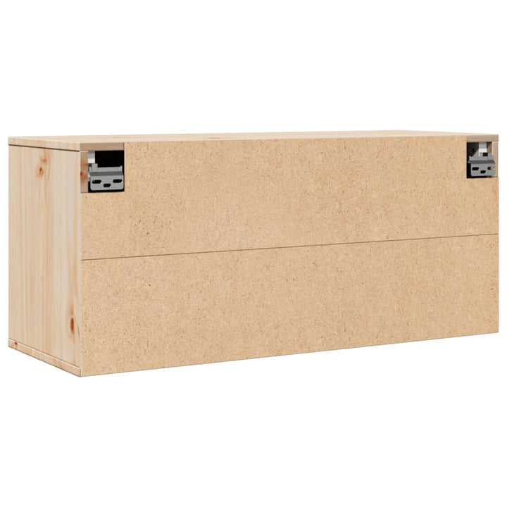 Väggskåp 80X30X35 Cm Massiv Furu