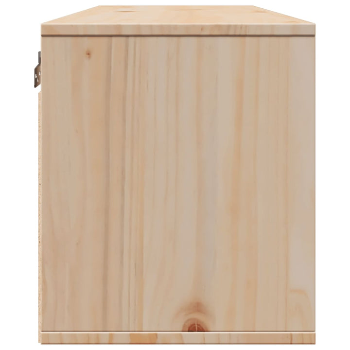 Väggskåp 100X30X35 Cm Massiv Furu