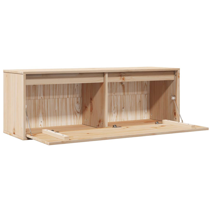 Väggskåp 100X30X35 Cm Massiv Furu