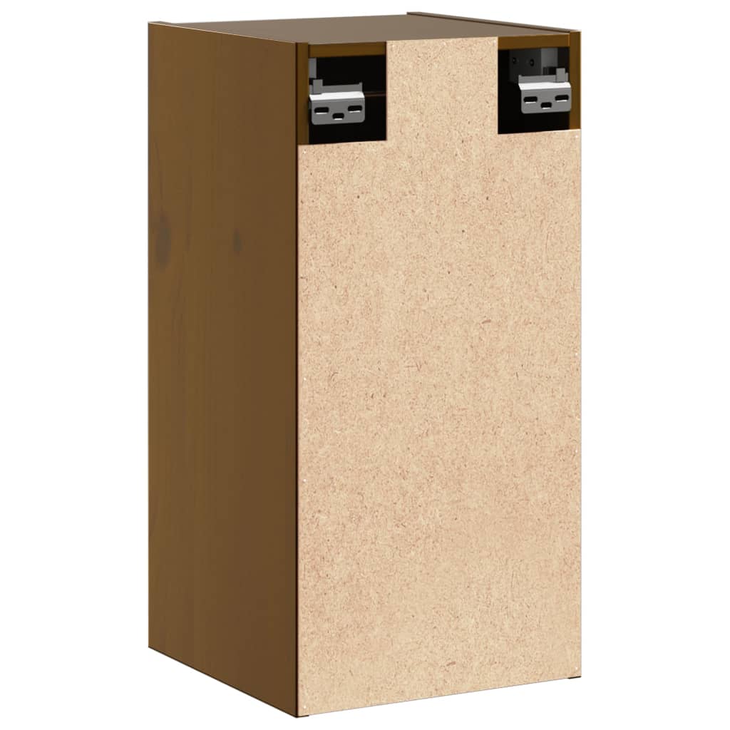 Väggskåp 2 St 30X30X60 Cm Massiv Furu