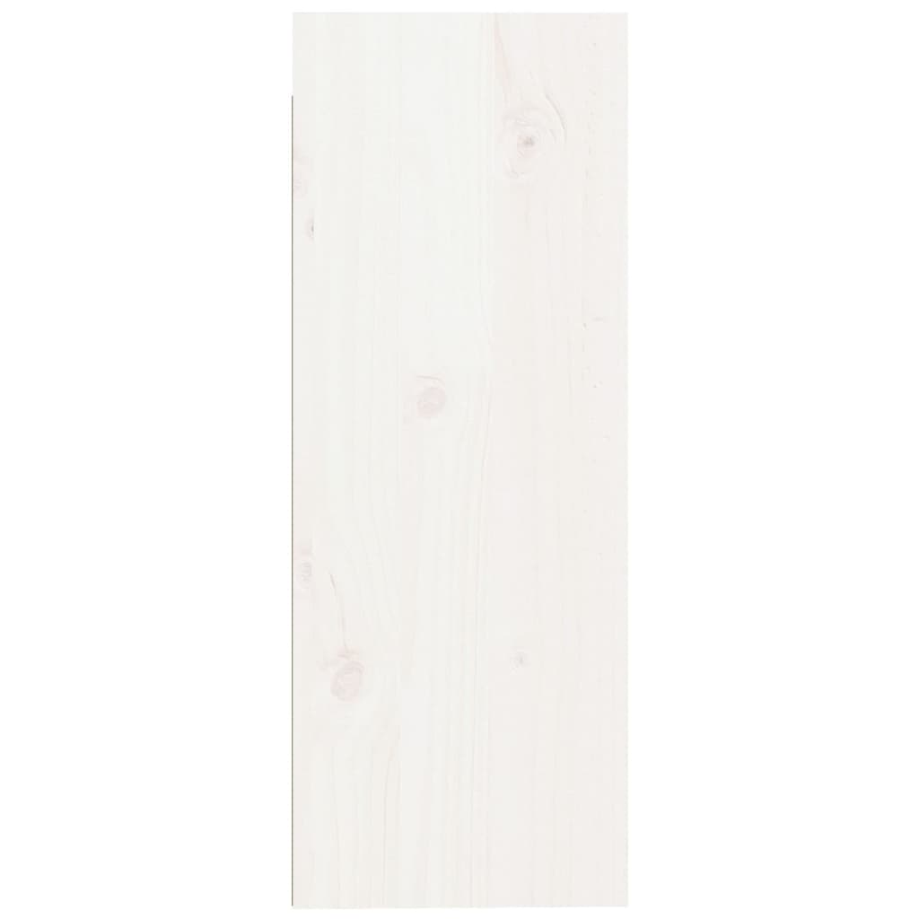 Väggskåp 2 St 30X30X80 Cm Massiv Furu