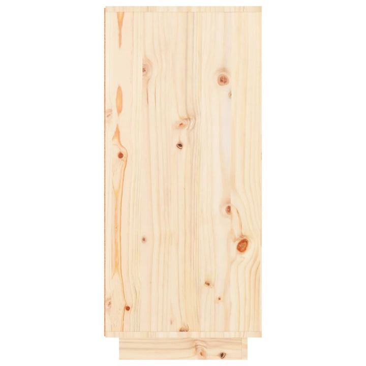 Skoskåp 60X35X80 Cm Massiv Furu