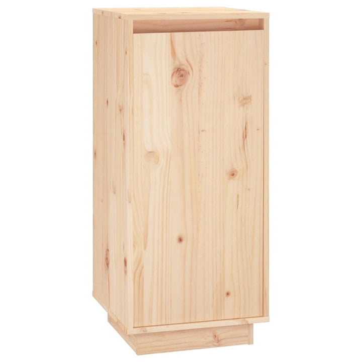 Skoskåp 35X35X80 Cm Massiv Furu