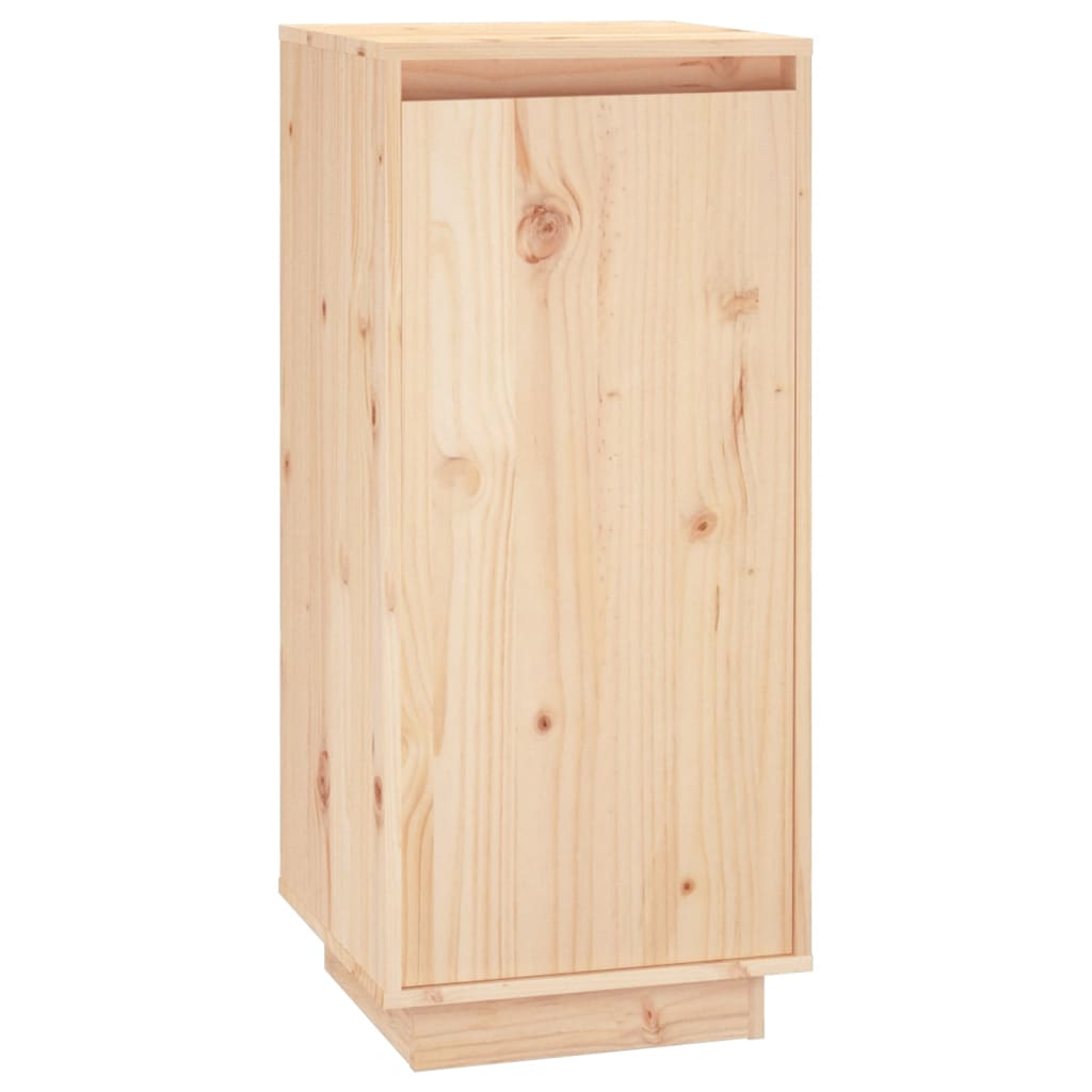 Skoskåp 35X35X80 Cm Massiv Furu