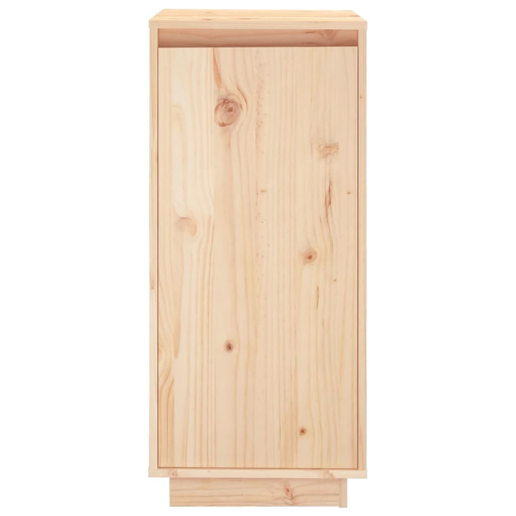Skoskåp 35X35X80 Cm Massiv Furu