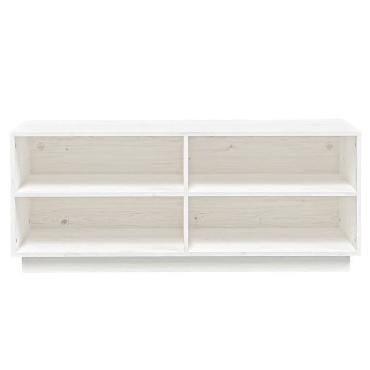 Skoskåp 110X34X45 Cm Massiv Furu