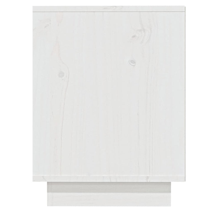 Skoskåp 110X34X45 Cm Massiv Furu