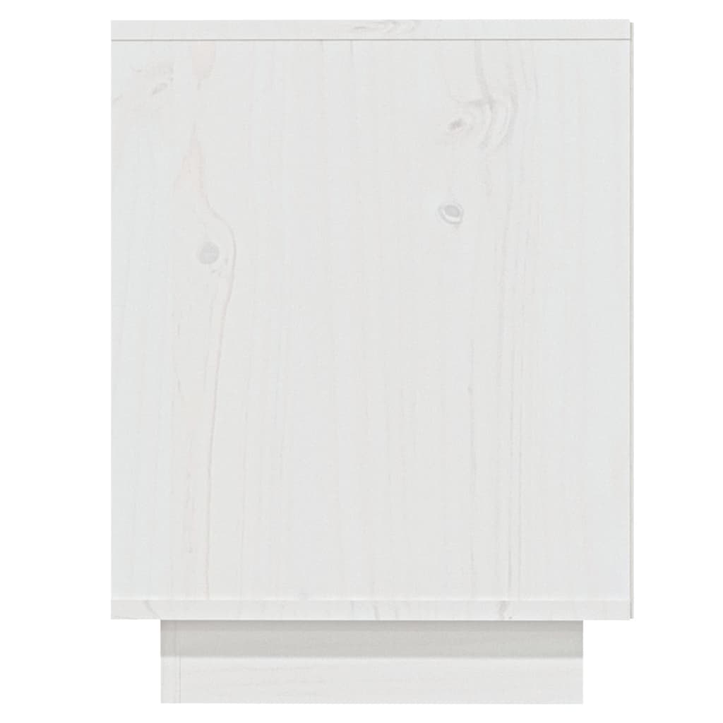 Skoskåp 110X34X45 Cm Massiv Furu