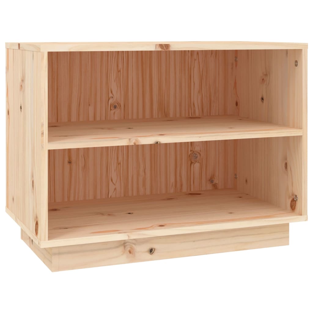 Skoskåp 60X34X45 Cm Massiv Furu